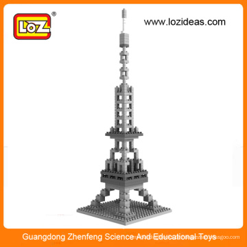 Eiffelturm weltberühmte Architektur Kubische Spaß 3d Puzzle
